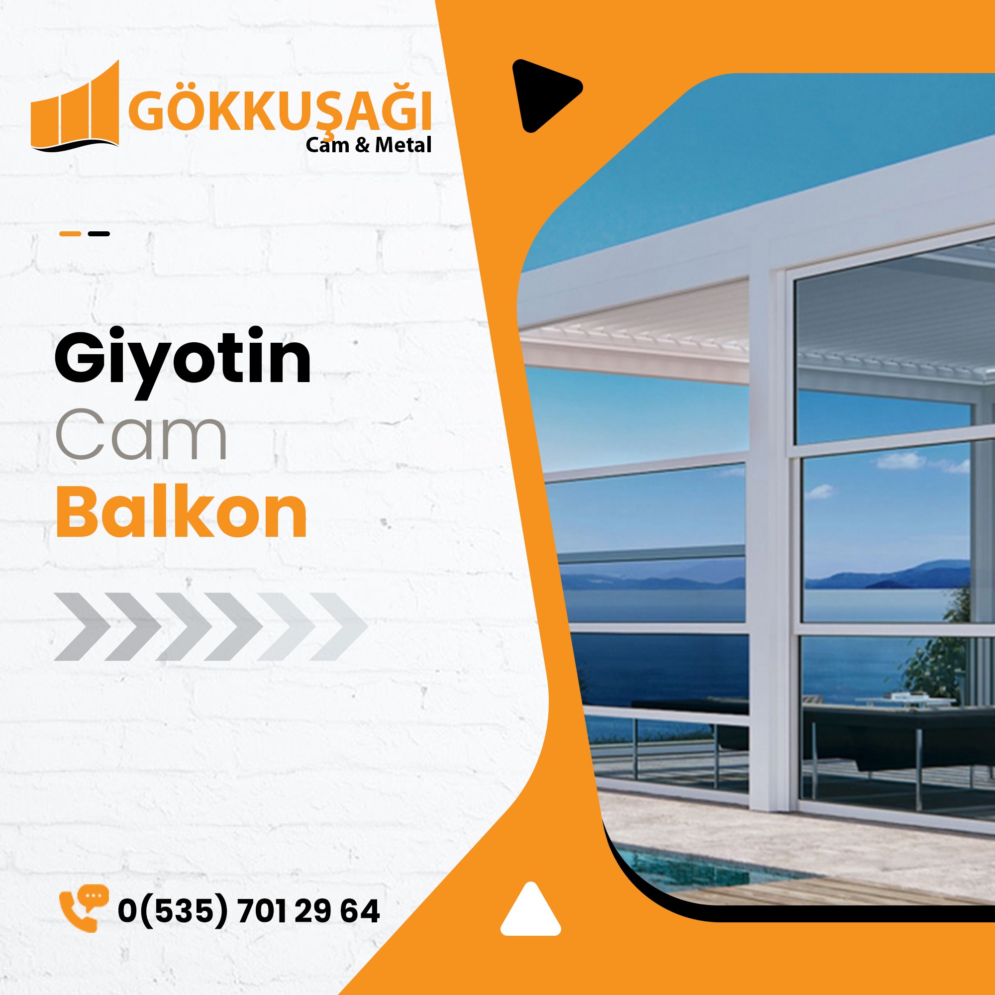 Konya Giyotin Cam Balkon